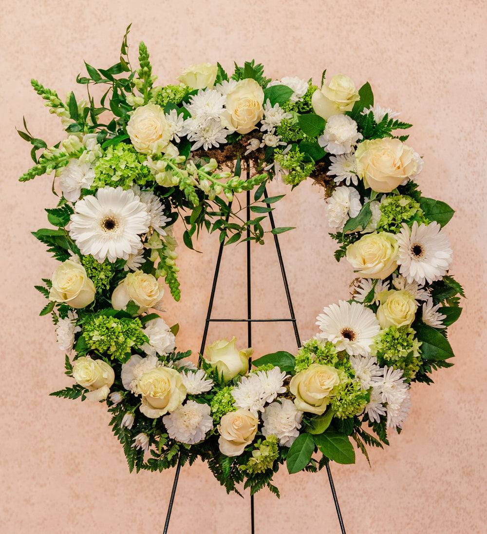 Shades Of White and Green