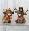 Fall Highland Cows