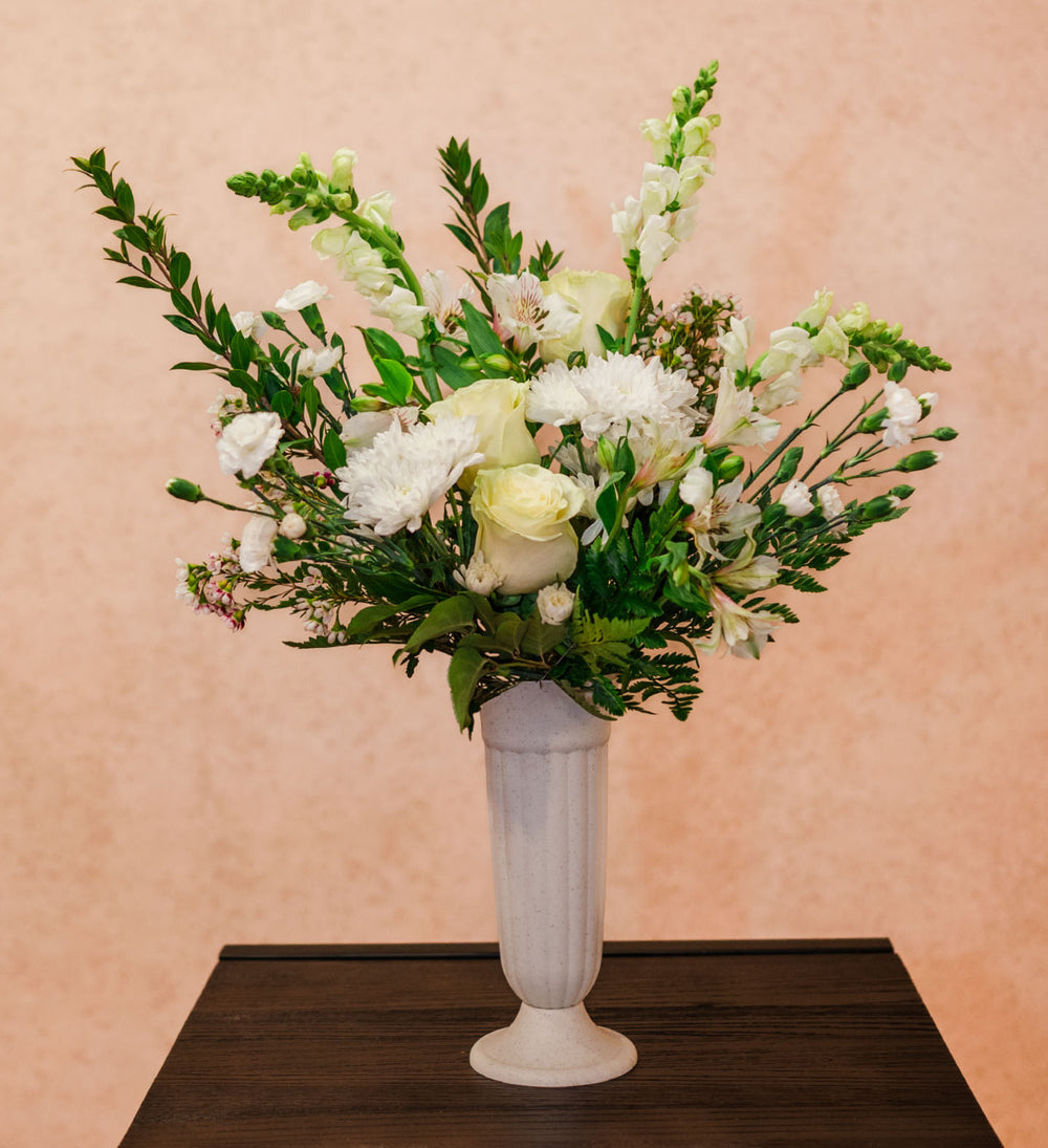Shades Of White and Green