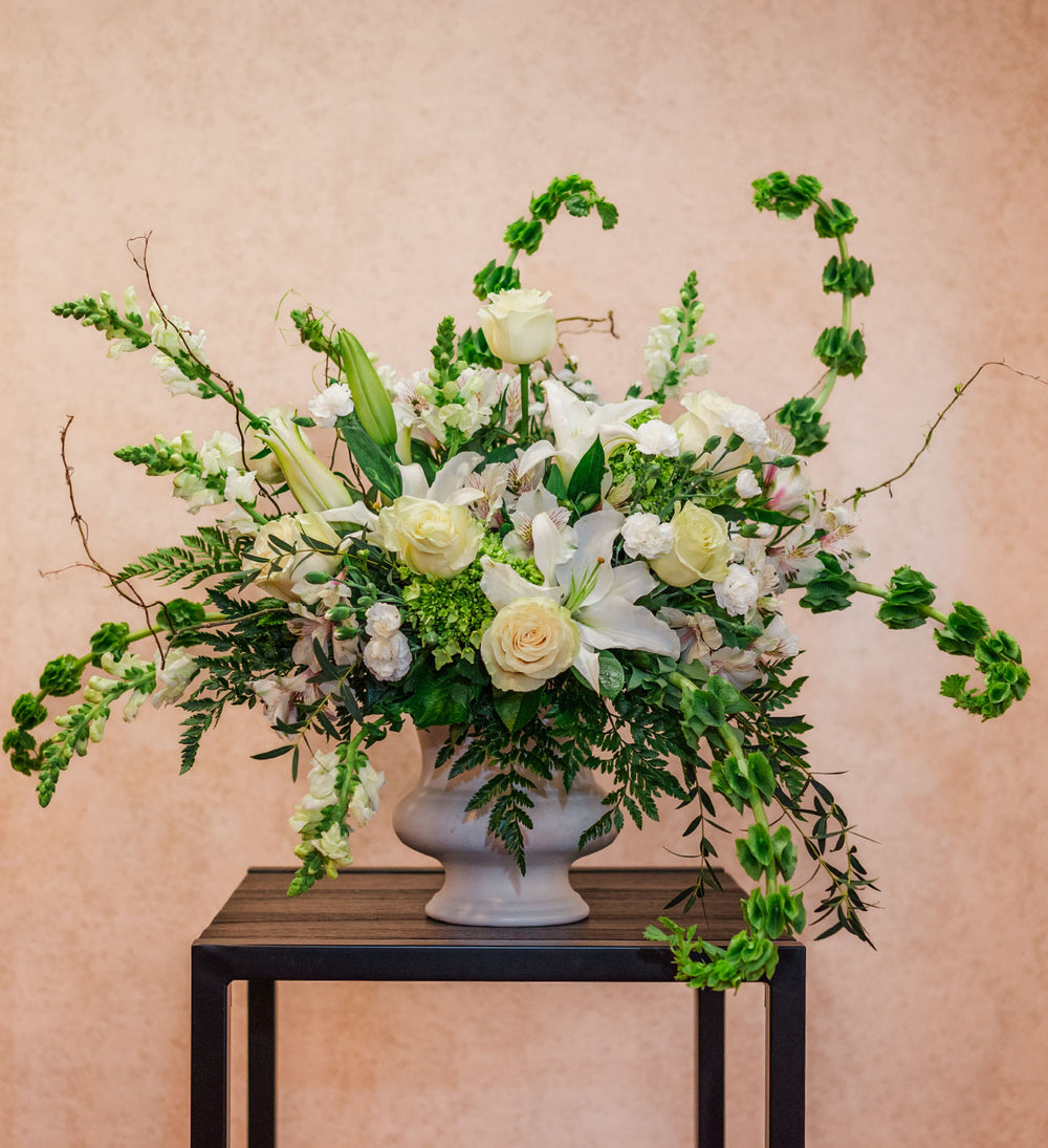 Shades Of White and Green