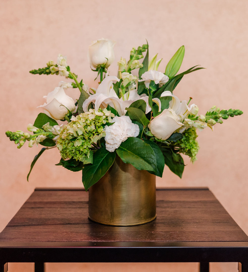 Shades Of White and Green