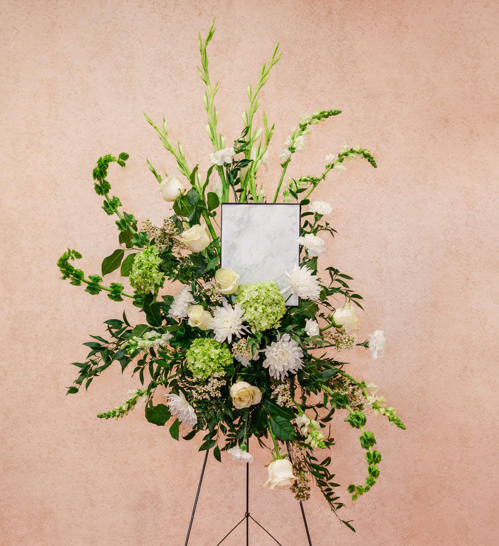 Shades of White and Green