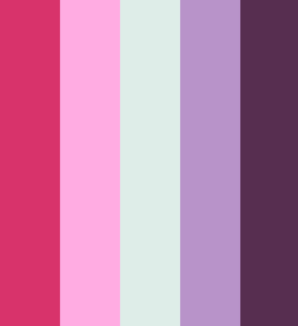 Shades of Pink and Purple