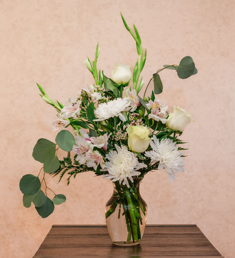 Shades Of White and Green