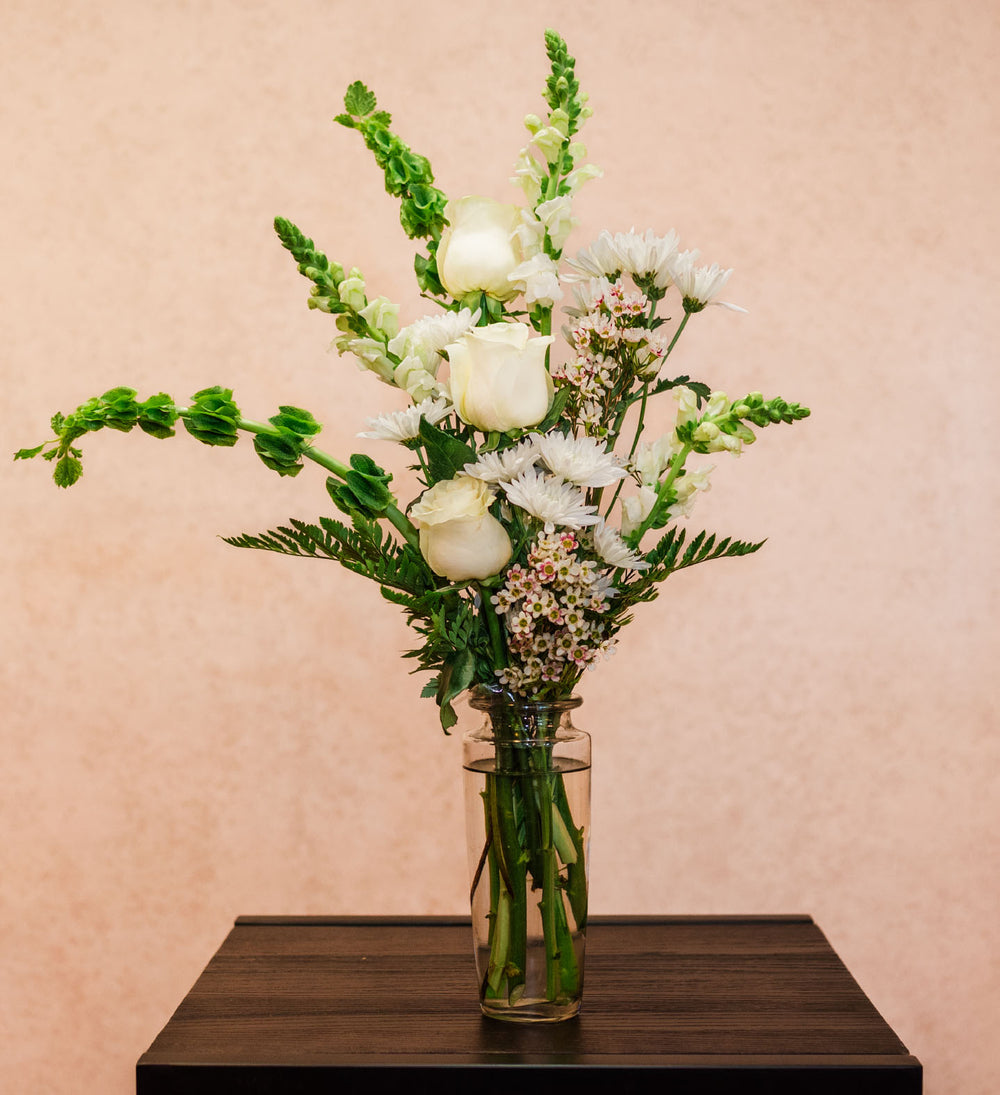 Shades Of White and Green