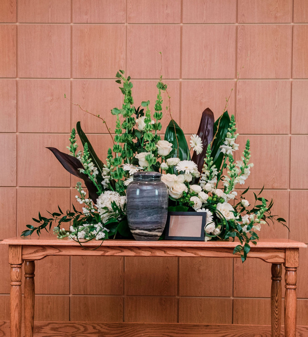 Shades of White and Greens