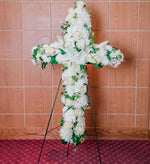 Standing Floral Cross