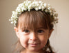 Floral Halo Tieback for Babies